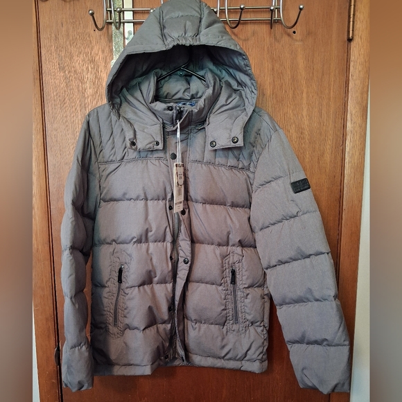 Ben Sherman Other - NEW! Boys 14/16 Ben Sherman Gray Down Fill Puffer Winter Coat Parka Jacket NWT